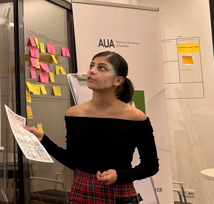 Sofia Adzhamoglian, Project Manager, testimonial photo - ZeroMaze Agency